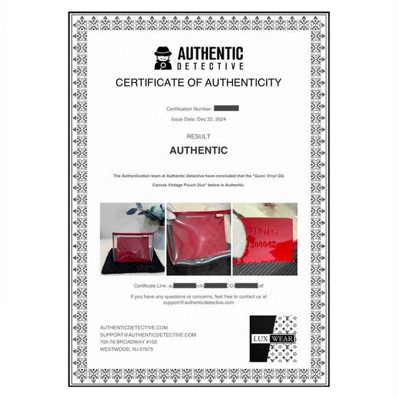 GUCCI Vinyl & Canvas Pouch Duo - Picture 4 of 17